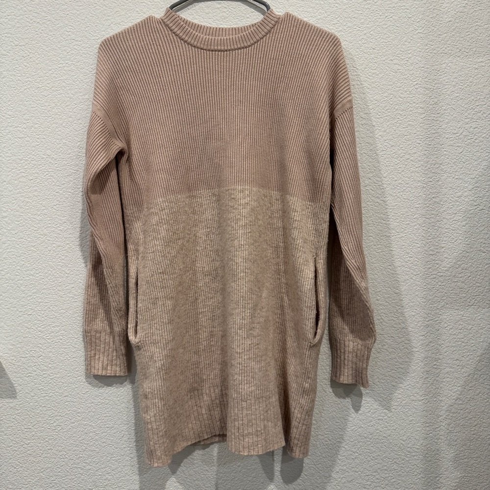 Lululemon long sleeve sweater dress